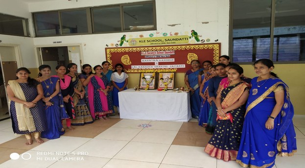 Gandhi  & LAL Bahuddur Shastri JI
jayanthi CELEBRATION